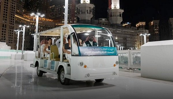 Smart Golf Carts for Tawaf: A New Convenience launched at the Grand Mosque in Makkah