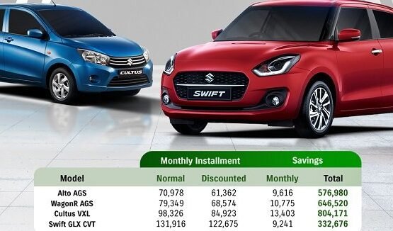Save upto Rs.800,000 with Pak Suzuki's New Installment Offer