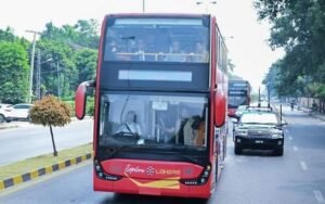 Hybrid Double-Decker Buses Launched in Lahore