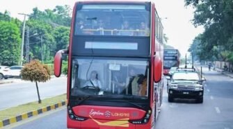 Hybrid Double-Decker Buses Launched in Lahore