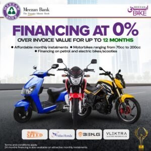 Meezan Bank Launches Shariah-Compliant Bike Installment Plan for 2025