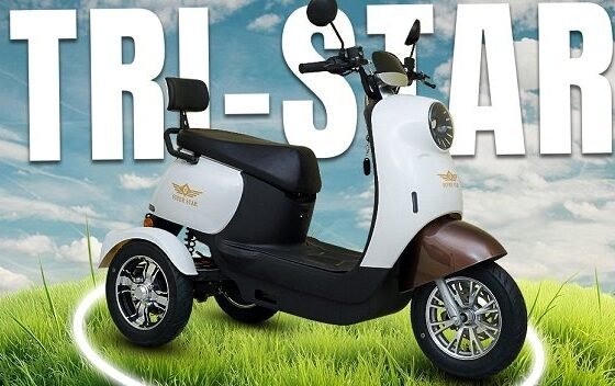 A Glance At The Super Star TRI Star Electric Scooty