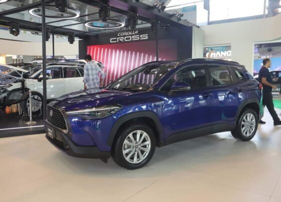 IMC Exhibits their Toyota Corolla Cross at Pakistan Auto Show (PAPS) 2024