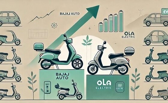 Bajaj Auto Surpasses Ola Electric to Lead India’s Two-Wheeler EV Market