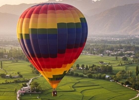 Pakistan’s First Hot Air Balloon Launched in Mansehra