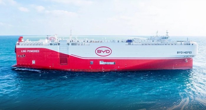 BYD Launches BYD Shenzhen: The World’s Largest Ro-Ro Ship for Global EV Expansion