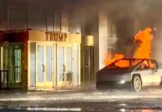 Tesla Cybertruck Explosion Outside Trump Hotel in Las Vegas
