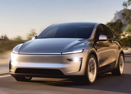 Tesla Launches Redesigned Model Y in China