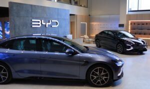 BYD Shares Hit Record High as New EV Charging Tech Claims to Rival Petrol Refueling