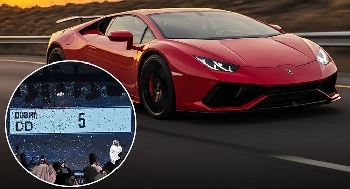 Dubai’s ‘Most Noble Number’ Auction Breaks Records with Dh35 Million Plate Sale
