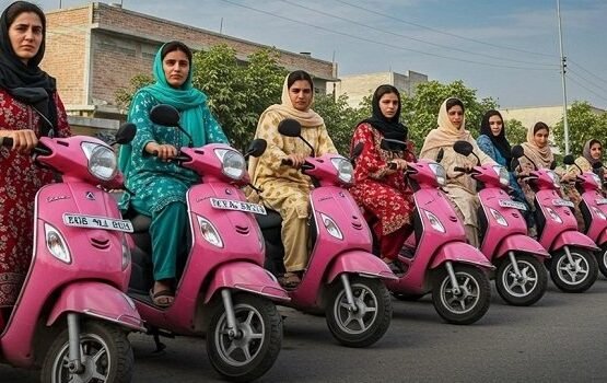 Sindh Government Launches Free Pink Scooters for Working Women