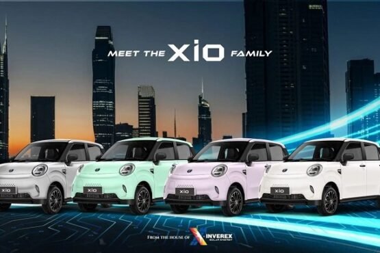 Inverex has launched the Xio EV in Pakistan — a budget-friendly, four-door electric hatchback with up to 320 km range, fast charging, and low running costs.