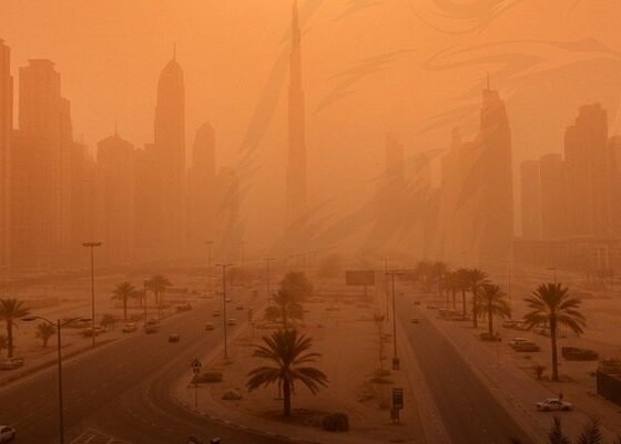UAE Weather Alert for Motorists and residents: Orange Dust Warning Issued Across Multiple Emirates