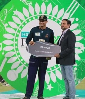 BYD ‘Seals’ Victory with HBL PSL X’s Player of the Tournament