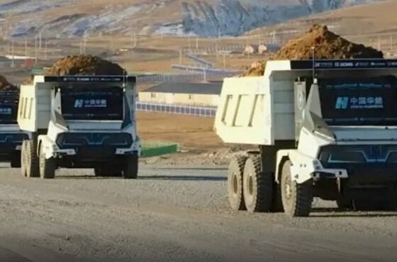 China Launches World’s Largest Fleet of Autonomous Electric Mining Trucks