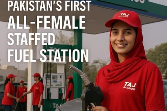 Taj Gasoline Launches Pakistan’s First All-Female Staffed Fuel Station