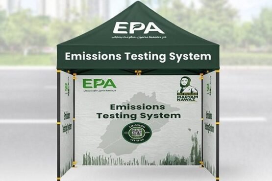 Punjab vehicle emissions testing motorways
