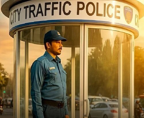 Lahore Introduces Air-Conditioned Cabins for Traffic Wardens Amid Rising Summer Temperatures