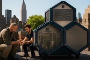 Aircela’s Revolutionary Fridge-Sized Machine Turns Air Into Clean Gasoline