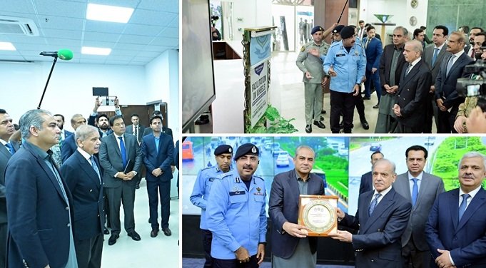 PM Shehbaz Sharif Launches ‘Police Station on Wheels’ In Islamabad