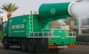 Lahore Deploys World’s First AI Powered Anti‑Smog Guns