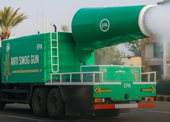 Lahore Deploys World’s First AI Powered Anti‑Smog Guns