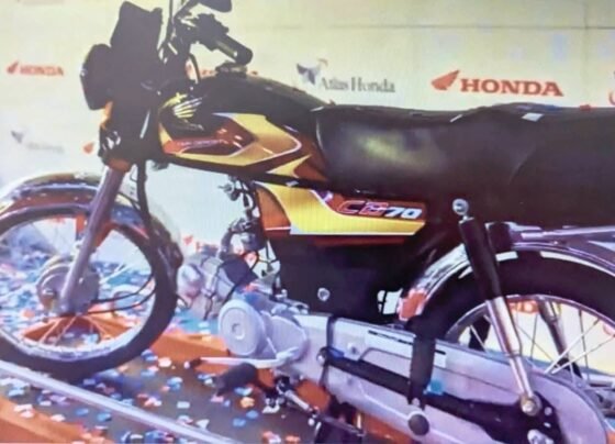 Honda CD 70 2026 Model black color