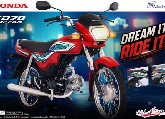 Honda CD-70 Dream 2026 Model Launched in Pakistan