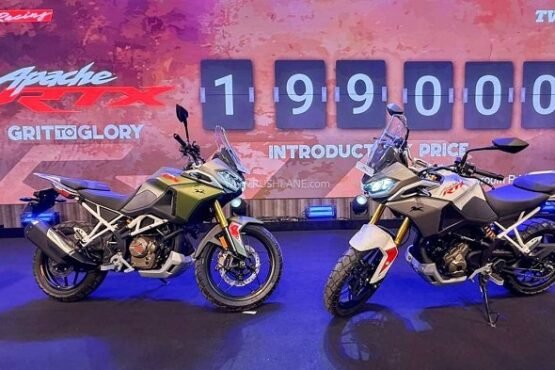 TVS Apache RTX 300: The Brand’s First Adventure Tourer Launched