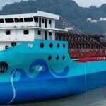 China Launches Gezoba: The World’s Largest Electric Cargo Ship Powered by Lithium Batteries