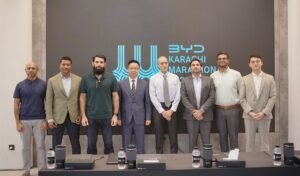 BYD – Mega Motor Company partners with Pakistan’s first World Athletics–Certified Karachi Marathon