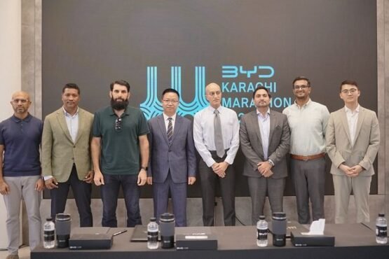 BYD - Mega Motor Company partners with Pakistan’s first World Athletics–Certified Karachi Marathon