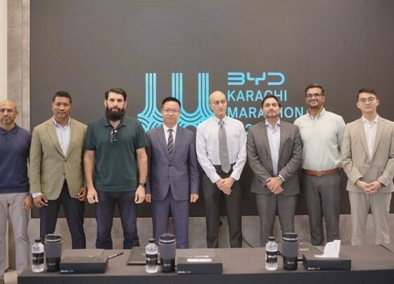 BYD - Mega Motor Company partners with Pakistan’s first World Athletics–Certified Karachi Marathon