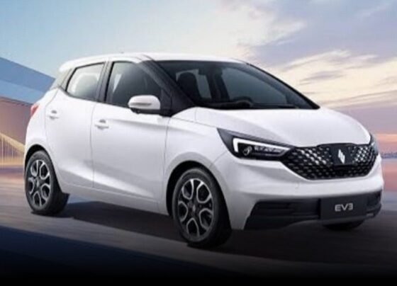 Capital Smart Motors Launch Budget Electric Hatchback JMEV EV3 at PAPS 2025