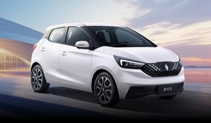 Capital Smart Motors Launch Budget Electric Hatchback JMEV EV3 at PAPS 2025