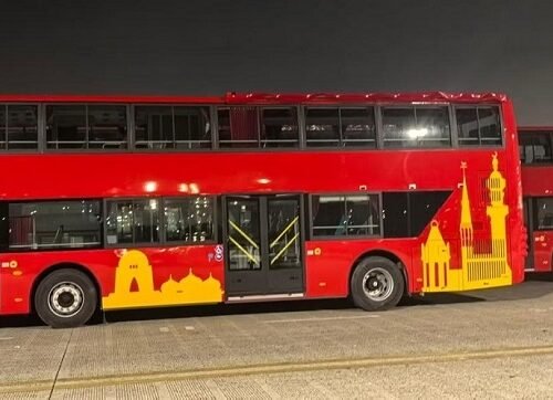 Karachi Double Decker Bus