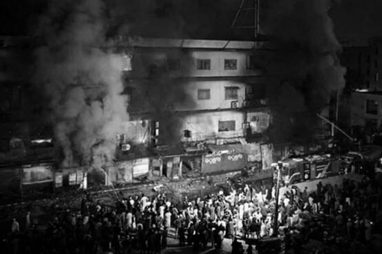 Traffic Advisory: MA Jinnah Road Closed Due to Gul Plaza Fire