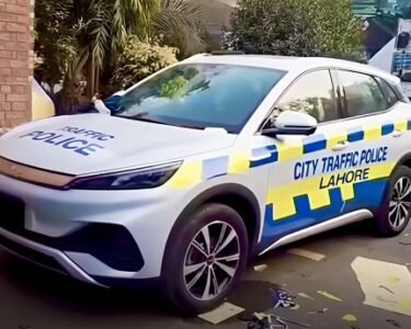 Lahore Traffic Police Introduce Electric and Hybrid Vehicles into Patrol Operations
