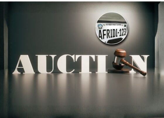 KP special number plates auction