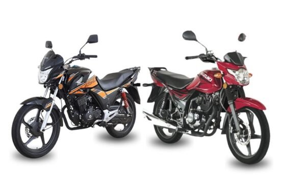 Honda CB150F vs Suzuki GR150