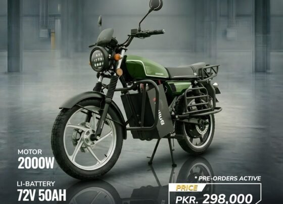 Zhongfa all set to launch the Zhongfa CZ 125 electric bike in Pakistan