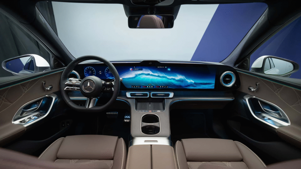 mercedes electric sedan