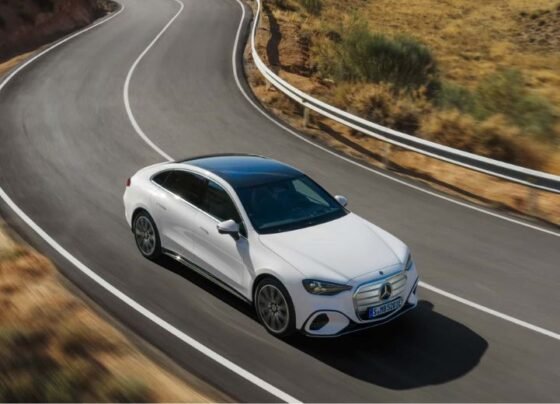 mercedes electric sedan
