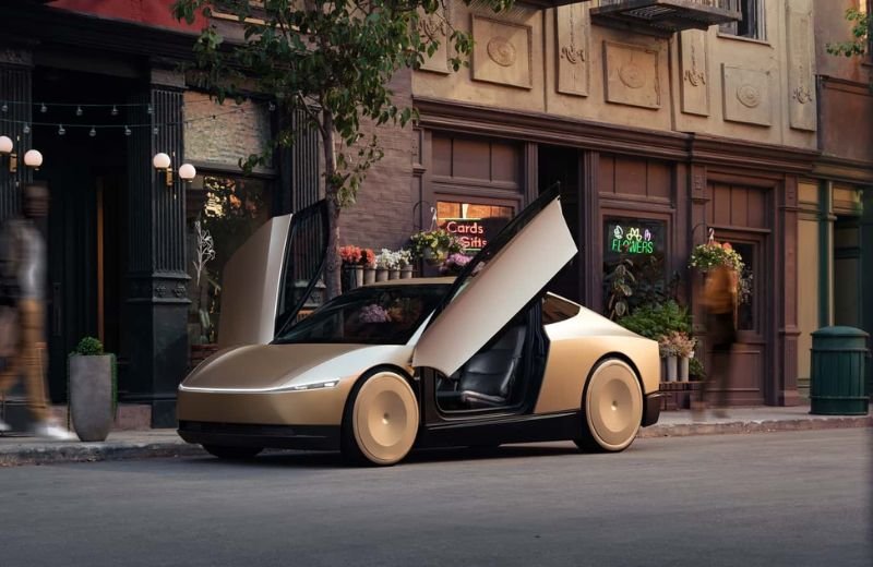 Tesla Robotaxi Shows Impressive Range And Low Weight