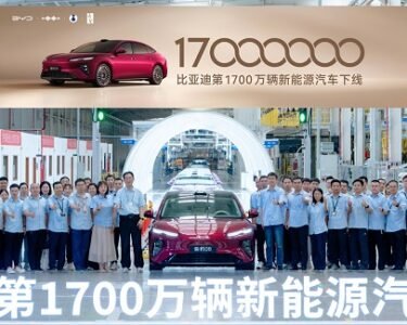 BYD Rolls Out 17 Millionth New Energy Vehicle, Setting New Global Benchmark
