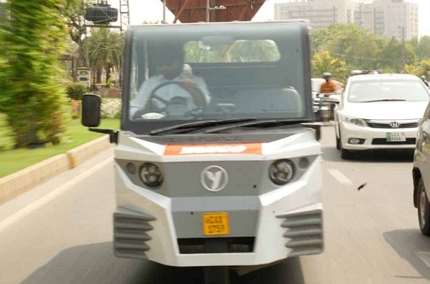 Electric Rickshaws Spotted Across Lahore