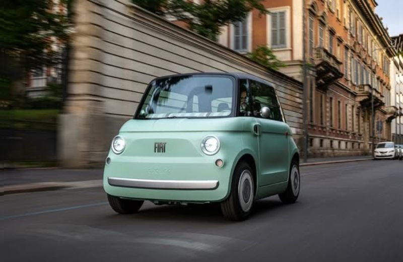 Fiat Launches Compact Electric City Vehicle for Short-Distance Travel