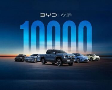 BYD 10000 vehicles in Pakistan
