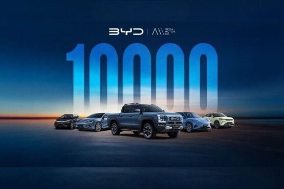 BYD 10000 vehicles in Pakistan
