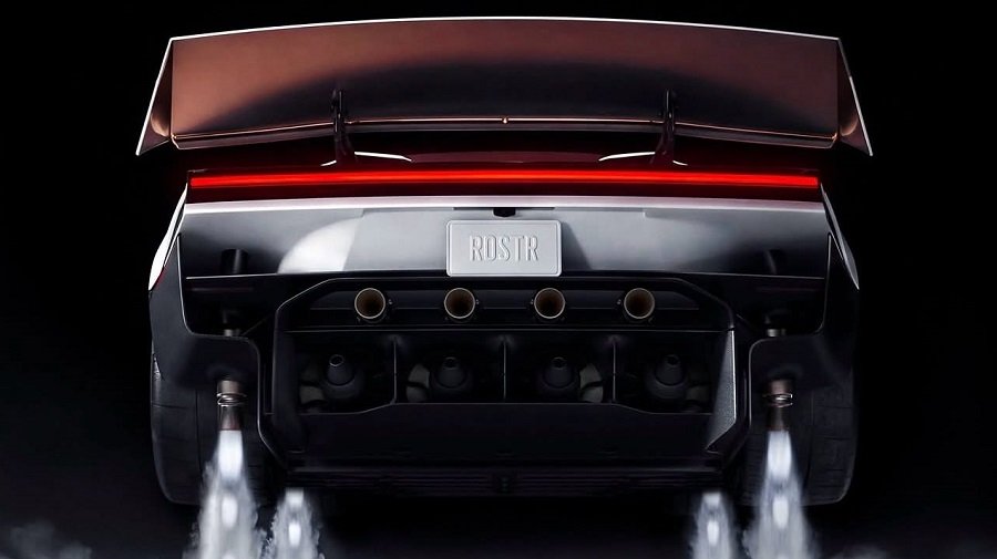 Tesla Unveils Flying Roadster With SpaceX Thrusters